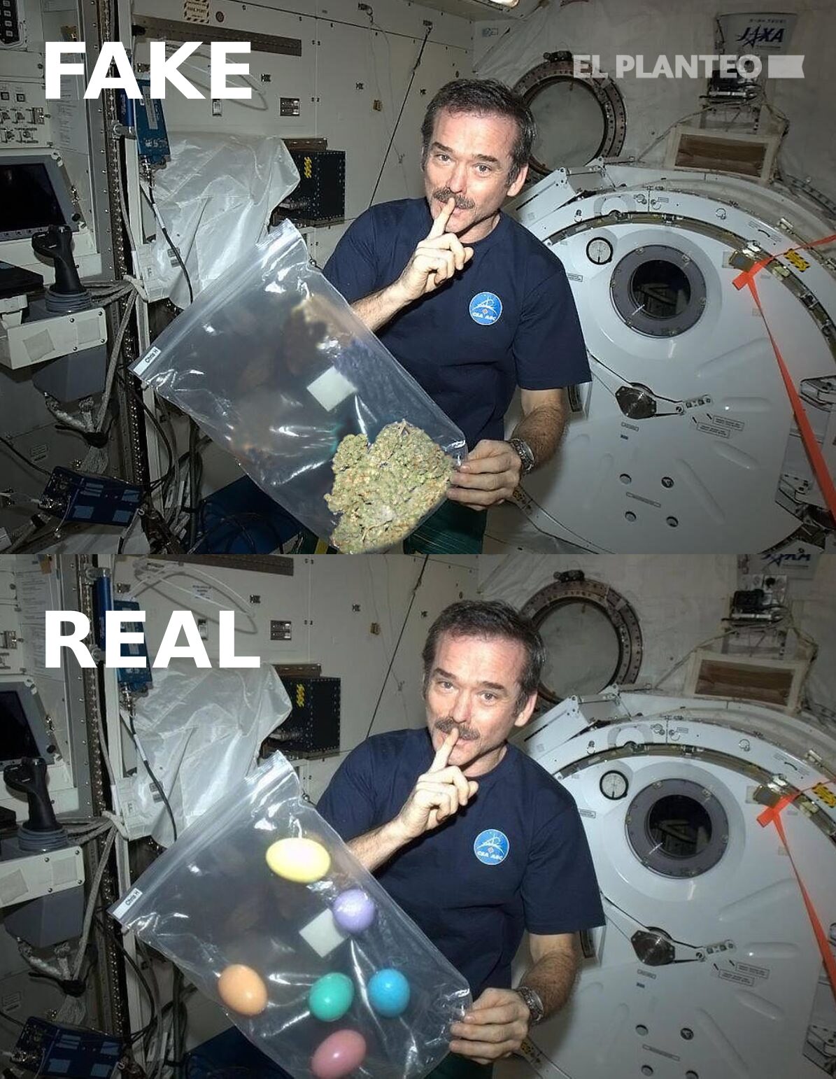 astronauta marihuana